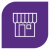 Purple Store front Icon in Leader Graphic Box